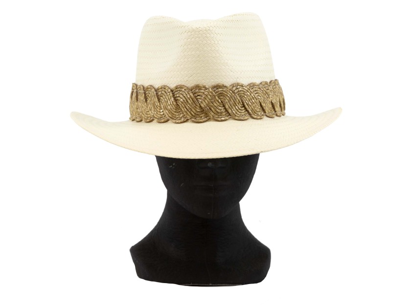 Sombrero panamá BURANO Beige